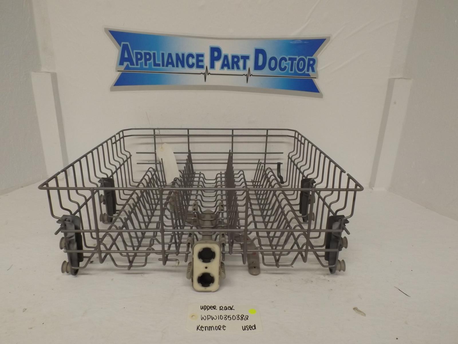 Kenmore Dishwasher WPW10350382 Upper Rack Used Kenmore Dishwasher WPW10350382 Upper Rack Used